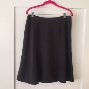 Calvin Klein gray a-line skirt!